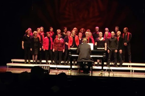 gospelkoor Eljakim Zuidwolde in de Tamboer