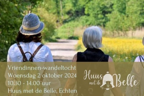 vriendinnen wandelen