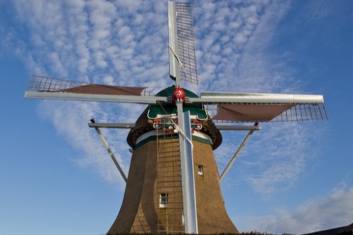 een molen in Zuidwolde, wieken 