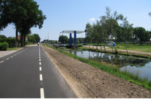 foto kanaal en brug nieuweroord