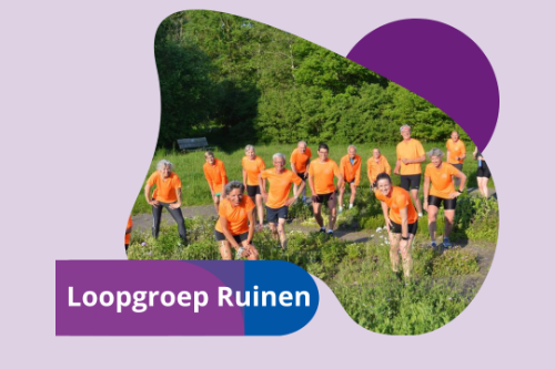 promotie hardloopvereniging Ruinen