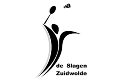 Logo vereniging badmintonvereniging de Slagen